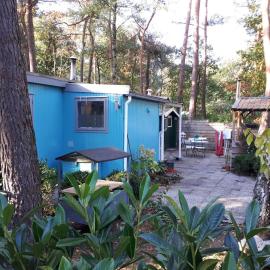 Boshuis Turquoise / smaakvol genieten op de Veluwe, hotel Hoenderlooban