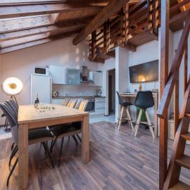 Vila Bovec Sky mansard apartment