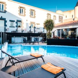 L'Île Ô Château: Noirmoutier-en-l'lle şehrinde bir otel