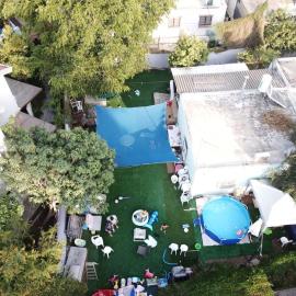 Private house with huge garden