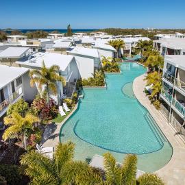 Sand Dunes Resort Accommodation, hótel í Marcoola
