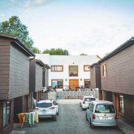 Cabañas Puerta del Lago, hotelli kohteessa Licán Ray