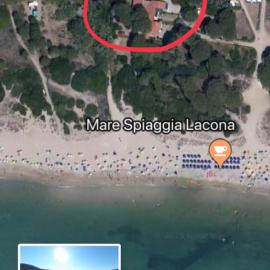 Monolocale sulla spiaggia di Lacona