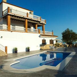 Villa El Palomar Azul with pool and sea view
