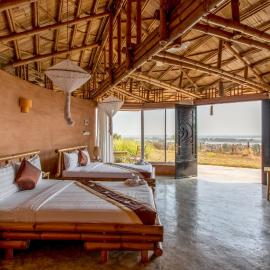 Hanchey Bamboo Resort, hotel v destinaci Kampong Cham