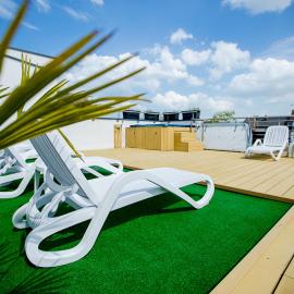 Apartamenty Villa Baltica Rewal - jacuzzi na dachu, wi-fi, parking w cenie, hotel in Rewal