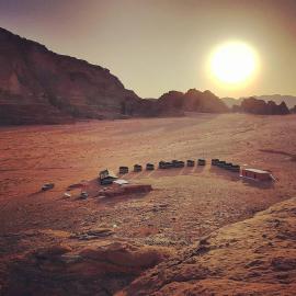 Wadi Rum Sky Tours & Camp, hotel Rum vádiban