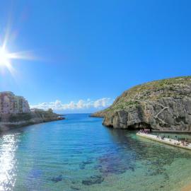 Moby Dick Xlendi Holiday Apartments, hotel i Xlendi