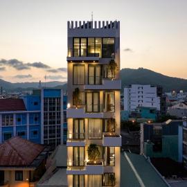 HAKU Boutique Hotel Quy Nhơn - Lê Lợi, hotelli kohteessa Quy Nhon