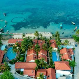 Hula Hula Seafront Phu Quoc, hotelli Duong Dongissa