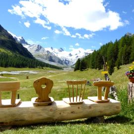 Hotel Roseg-Gletscher、ポントレジーナのホテル