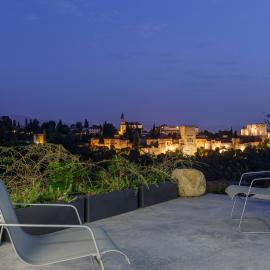 Luxury Cave 100m super terraza vistas Alhambra WIFI, hotel a Granada