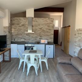 El niu del volcà, hotell i Olot