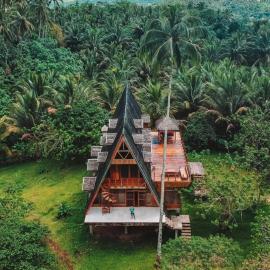Camiguin Volcano Houses - A-Frame house, hotel en Mambajao