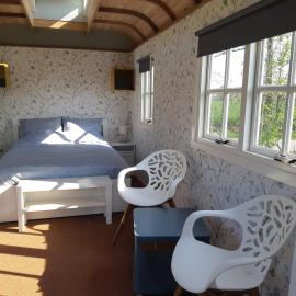 B&B Pipowagen "de Luxe" op Wellness Camping en B&B, hotel din Winterswijk-Meddo