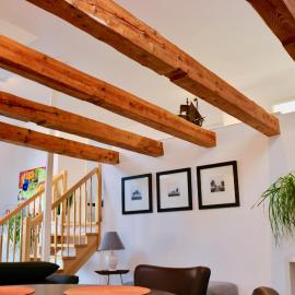 Steinhude में, होटल Zwei Ferienwohnungen Anker max 5 Personen & Leuchtturm max 4 Personen, direkt in Steinhude Scheunenviertel, Balkon, WLAN , Privater Parkplatz, Wallbox