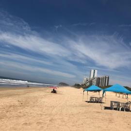 Viesnīca CASA EN PRIVADA FRENTE A LA PLAYA CON ALBERCA! pilsētā Masatlana