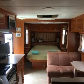 Comfortable caravan
