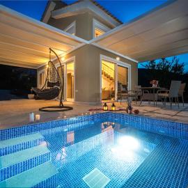 Villa natura prive jacuzzi