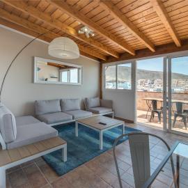 attico vista oceano e città 3 camere 3 bagni WiFi AC