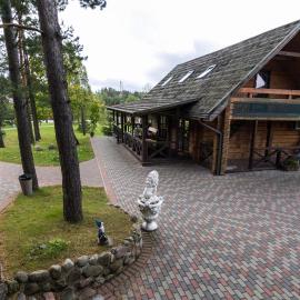 Liūto kalnas, hotell i Trakai