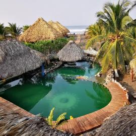 Eco-Hotel Playa Quilombo, хотел в Las Lisas