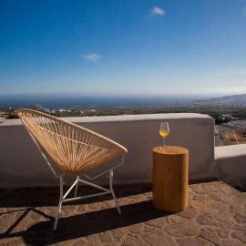 Sweet nectar villa at Pyrgos with heated jacuzzi