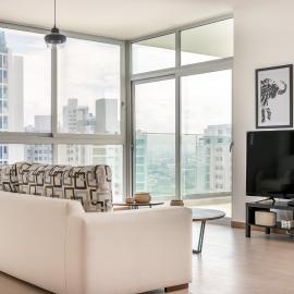 Enchanting City View Apartment - PH Quartier Del Mar, hotel v destinaci Panamá