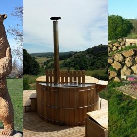 Domaine de l'Ours / Camping Lodge, hotel di Saint-Urcize