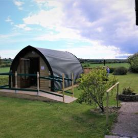 shanagarry / Ballycotton Glamping pod, hotell i Cork