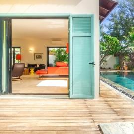 La Musarde, magnifique villa avec piscine chauffée à deux pas de la plage de Boucan Canot