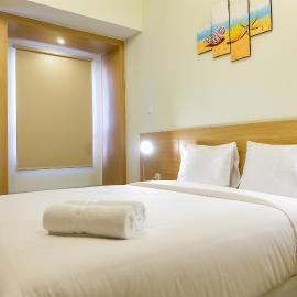 Elegant Studio No Kitchen Apartment Mustika Golf Residence By Travelio
