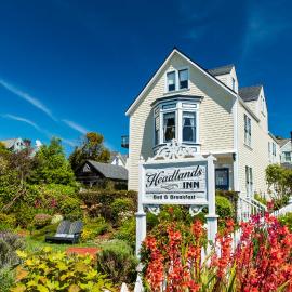 Headlands Inn Bed and Breakfast، فندق في ميندوسينو