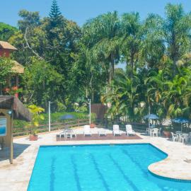 Flat com serviços na Riviera