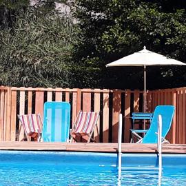 Camping L'Orée des Cévennes, hotel in Saint-Jean-de-Valériscle