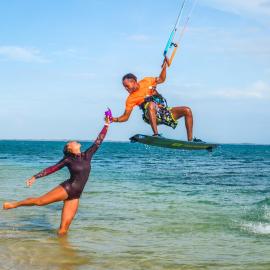 Buen Hombre Kite School with Accommodations, hotel em La Costa de Buen Hombre
