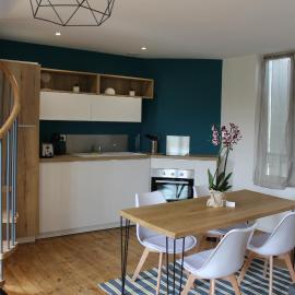 Bel appartement avec vue sur vézère, hotel Uzerche-ben