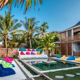 Kaniu Lombok Hostel，庫塔的飯店