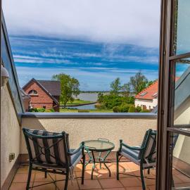 Ferienwohnung Wasserblick mit Balkon