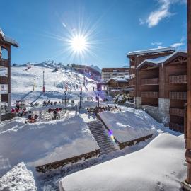 Fahrenheit Seven Courchevel、クールシュヴェルのホテル