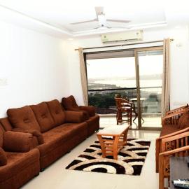 3 BHK Apartment with river view: Panaji şehrinde bir otel
