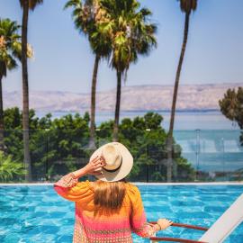 Hotel Lake House Kinneret, hotel en Tiberíades