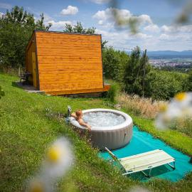 Slovenska Bistrica में, होटल Panorama Glamping Visole