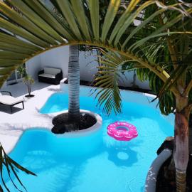 Villa lujo tranquila con piscina a 5 min playa