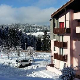 Appartement dernier étage au pied des pistes HIRMENTAZ, Hotel in Bellevaux
