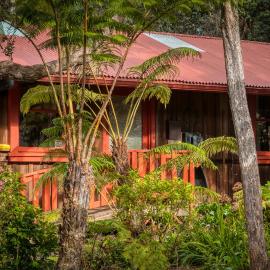 Crater Rim Cabin，沃爾卡諾的飯店