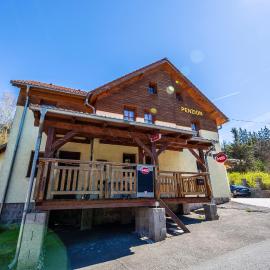 penzion Hamerská Jizba, hotel a Nové Hamry