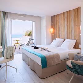 Donville-les-Bains में, होटल Hôtel de la Baie - Thalassothérapie PREVITHAL