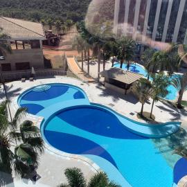 Flat Barretos Thermas dentro do Parque do Peão no Barretos Park - suíte luxo, hotel in Barretos