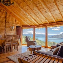 Mallin Colorado Ecolodge, hótel í Aldana
